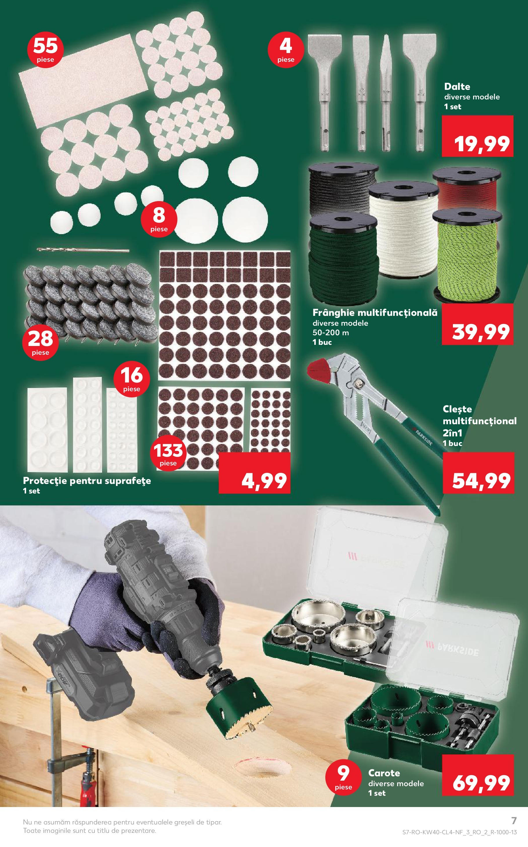 Catalog Kaufland - București 01.10.2025 - Revista si Oferta | Pagină: 7 | Produse: Clește
