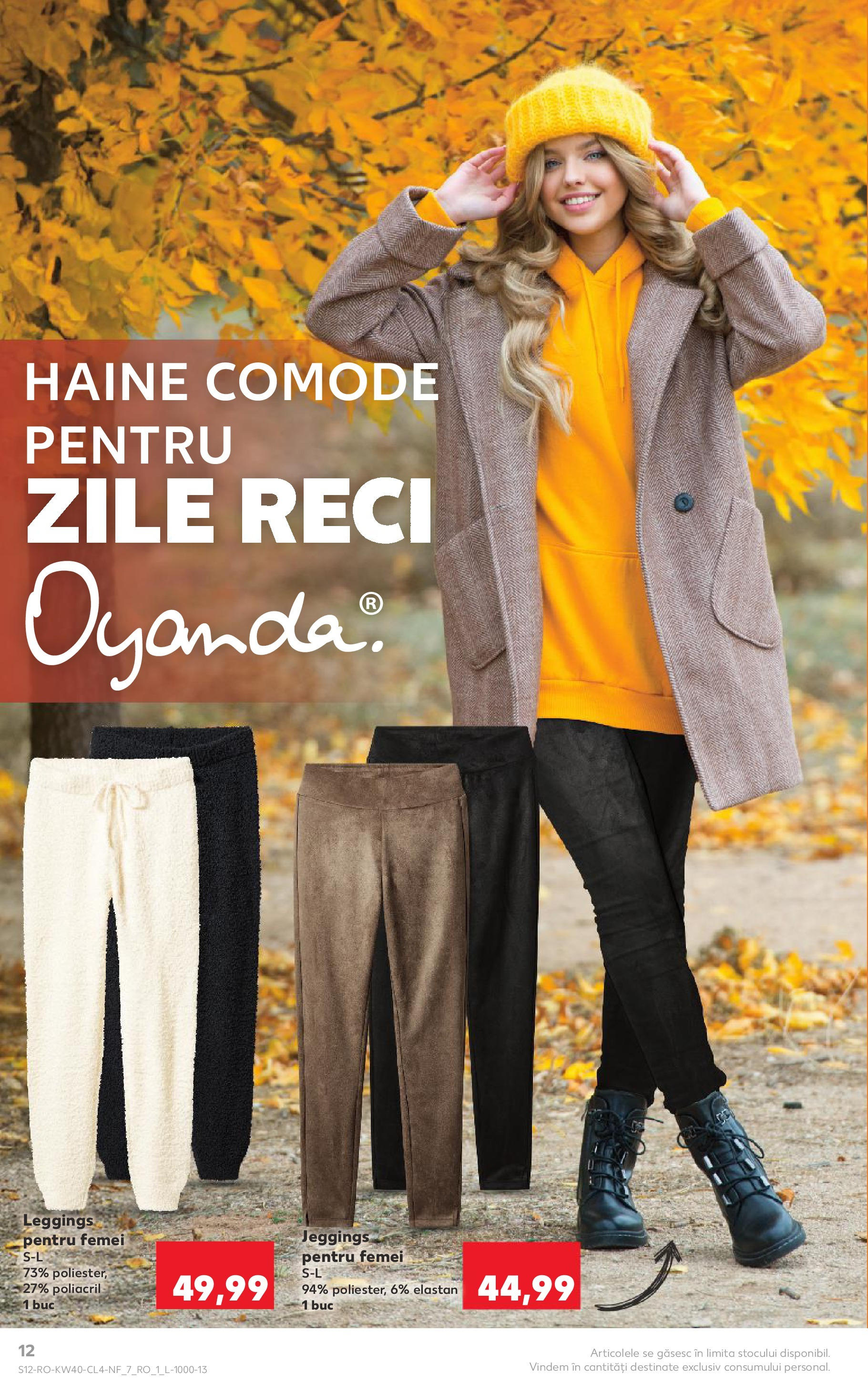 Catalog Kaufland - București 01.10.2025 - Revista si Oferta | Pagină: 12 | Produse: Haine