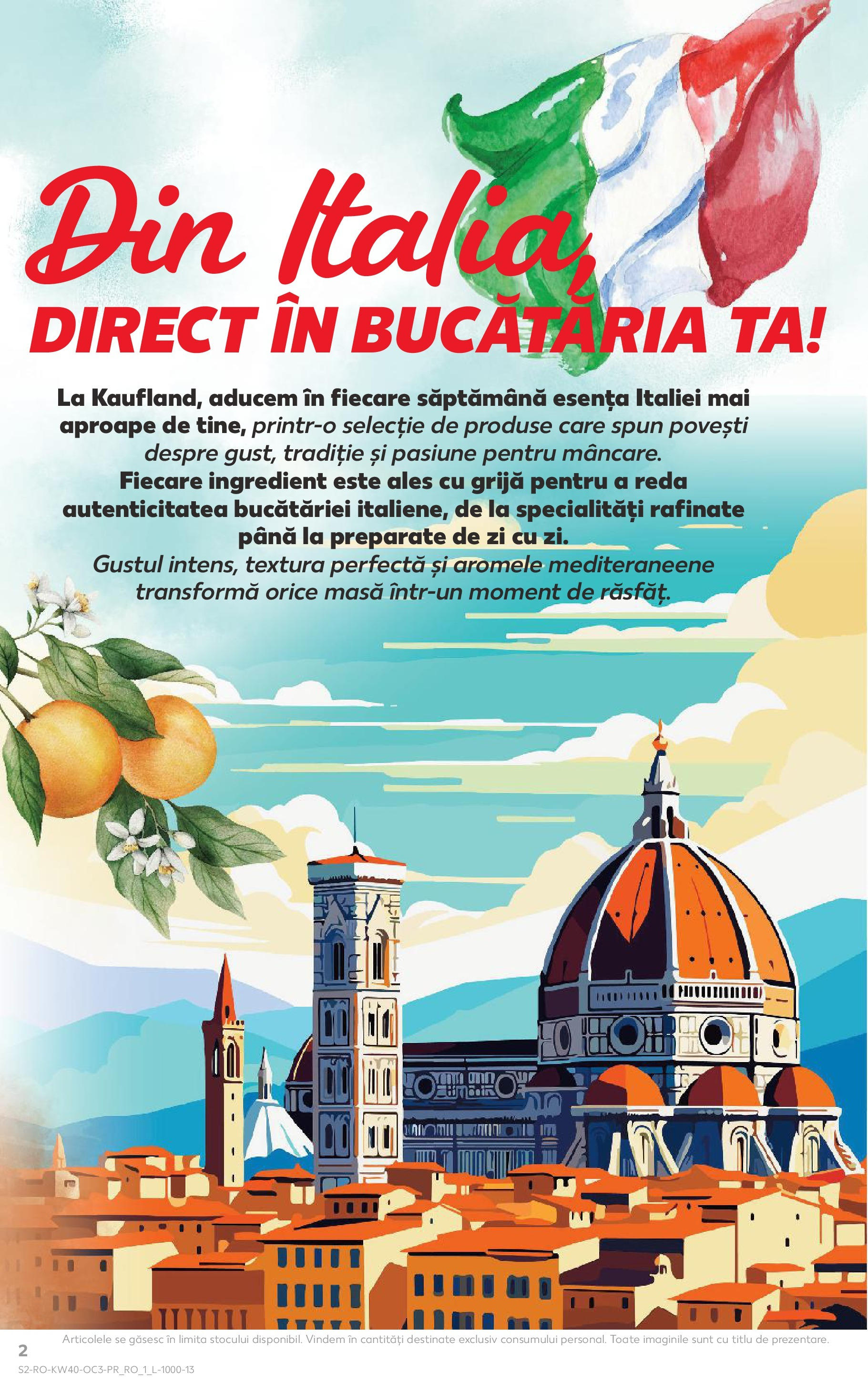 Catalog Kaufland - București 01.10.2025 - Revista si Oferta | Pagină: 2 | Produse: Masă