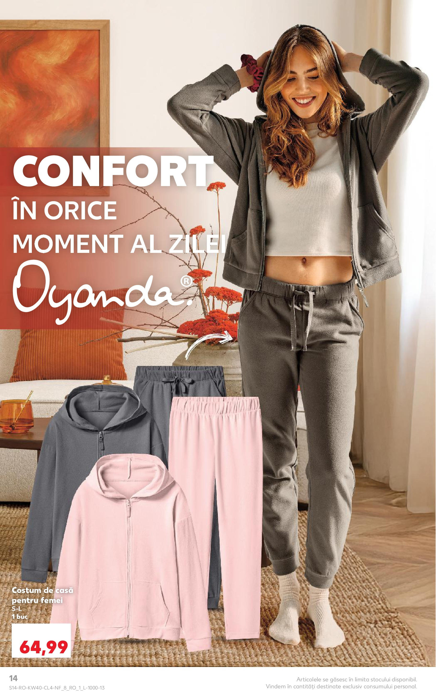 Catalog Kaufland - București 01.10.2025 - Revista si Oferta | Pagină: 14 | Produse: Costum
