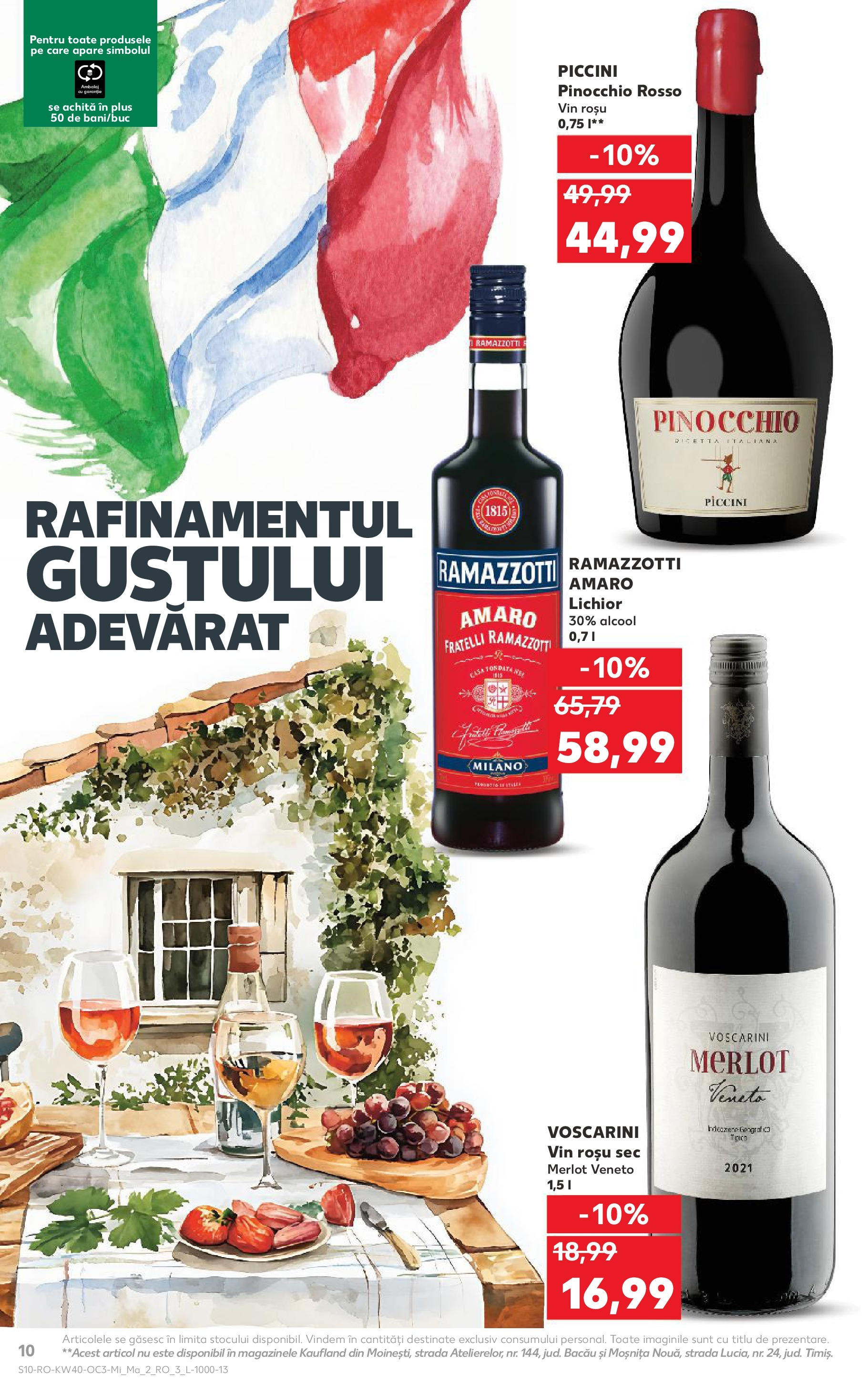 Catalog Kaufland - București 01.10.2025 - Revista si Oferta | Pagină: 10 | Produse: Lichior, Vin