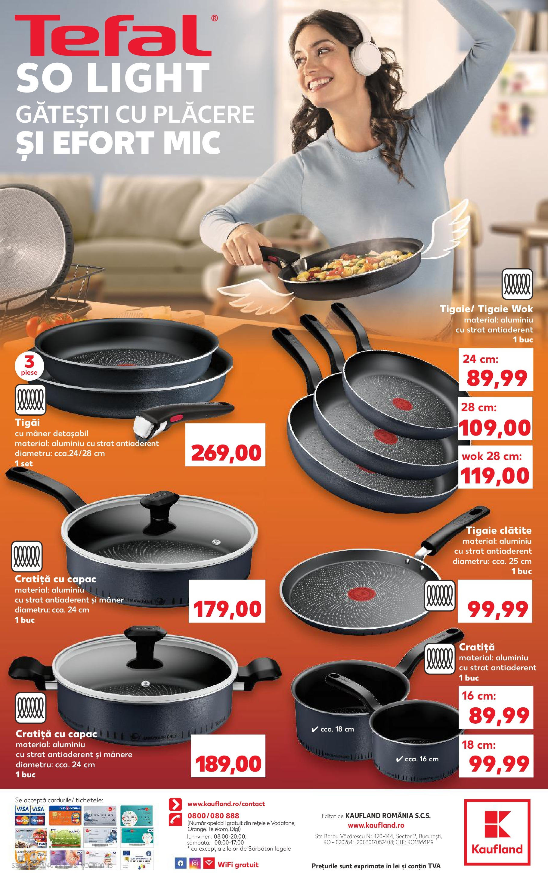 Catalog Kaufland - București 01.10.2025 - Revista si Oferta | Pagină: 30 | Produse: Tigaie, Cratiță, Mâner, Clătite
