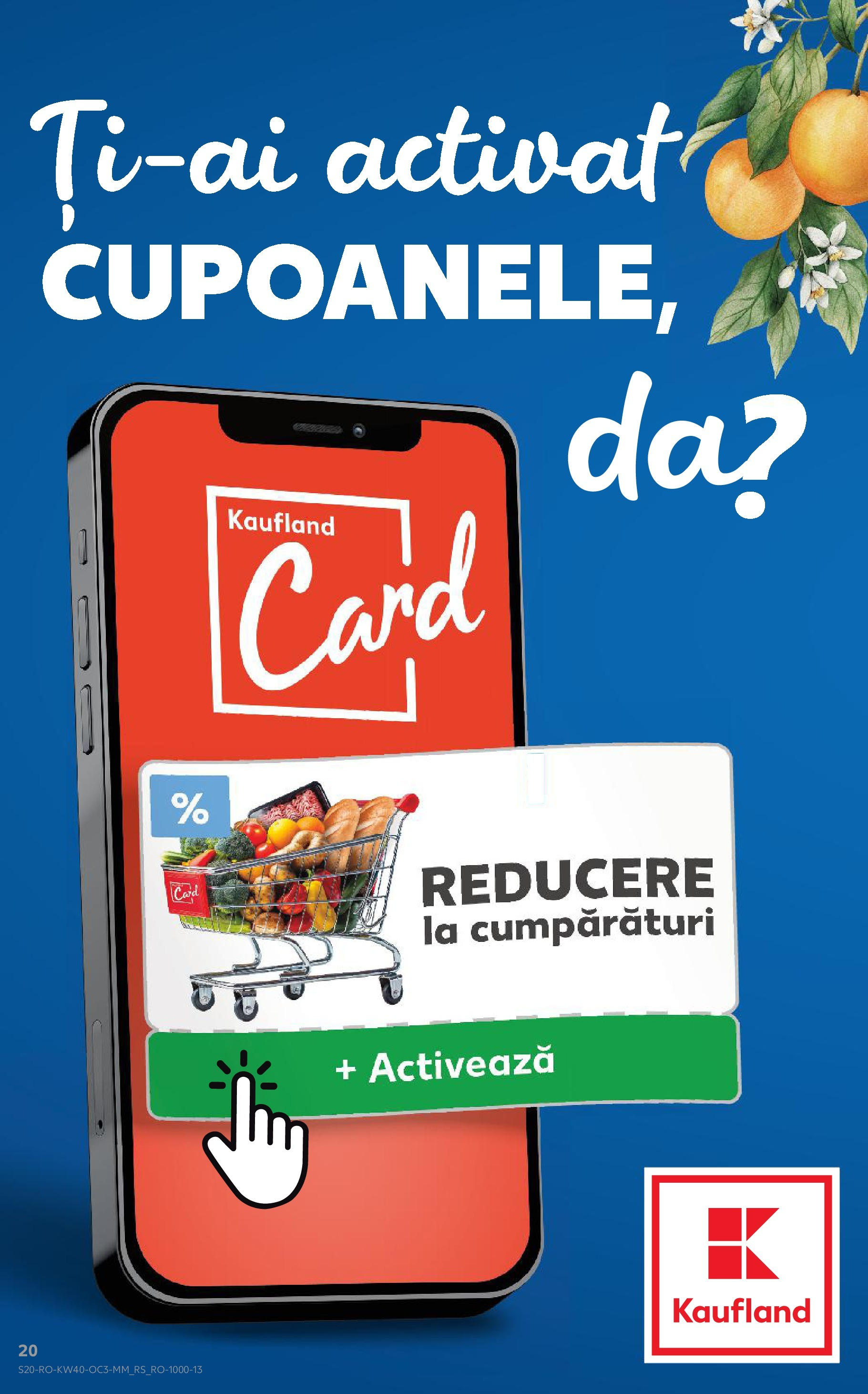 Catalog Kaufland - București 01.10.2025 - Revista si Oferta | Pagină: 20