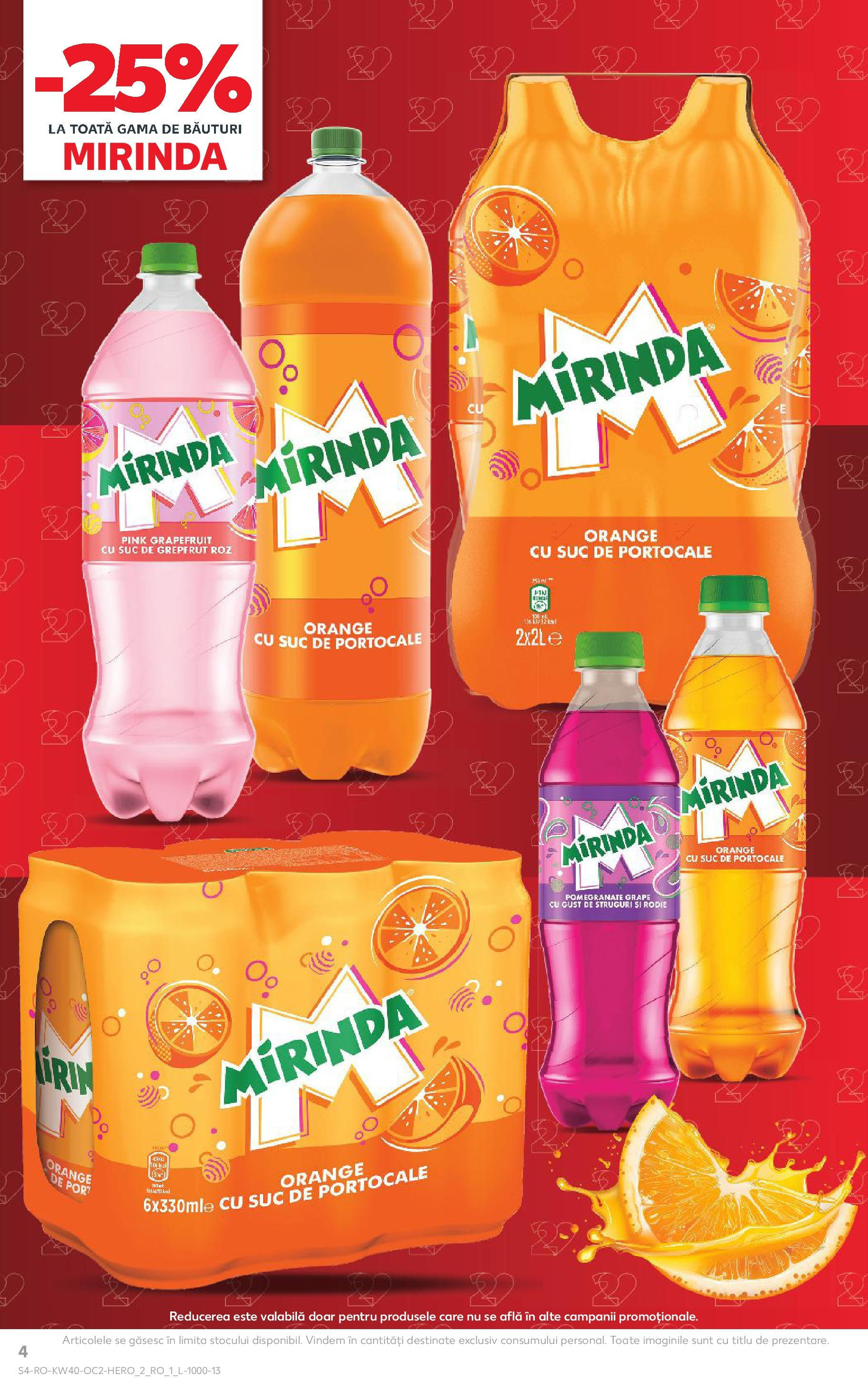 Catalog Kaufland - Tulcea 01.10.2025 - Revista si Oferta | Pagină: 4 | Produse: Struguri, Suc, Portocale, Grepfrut