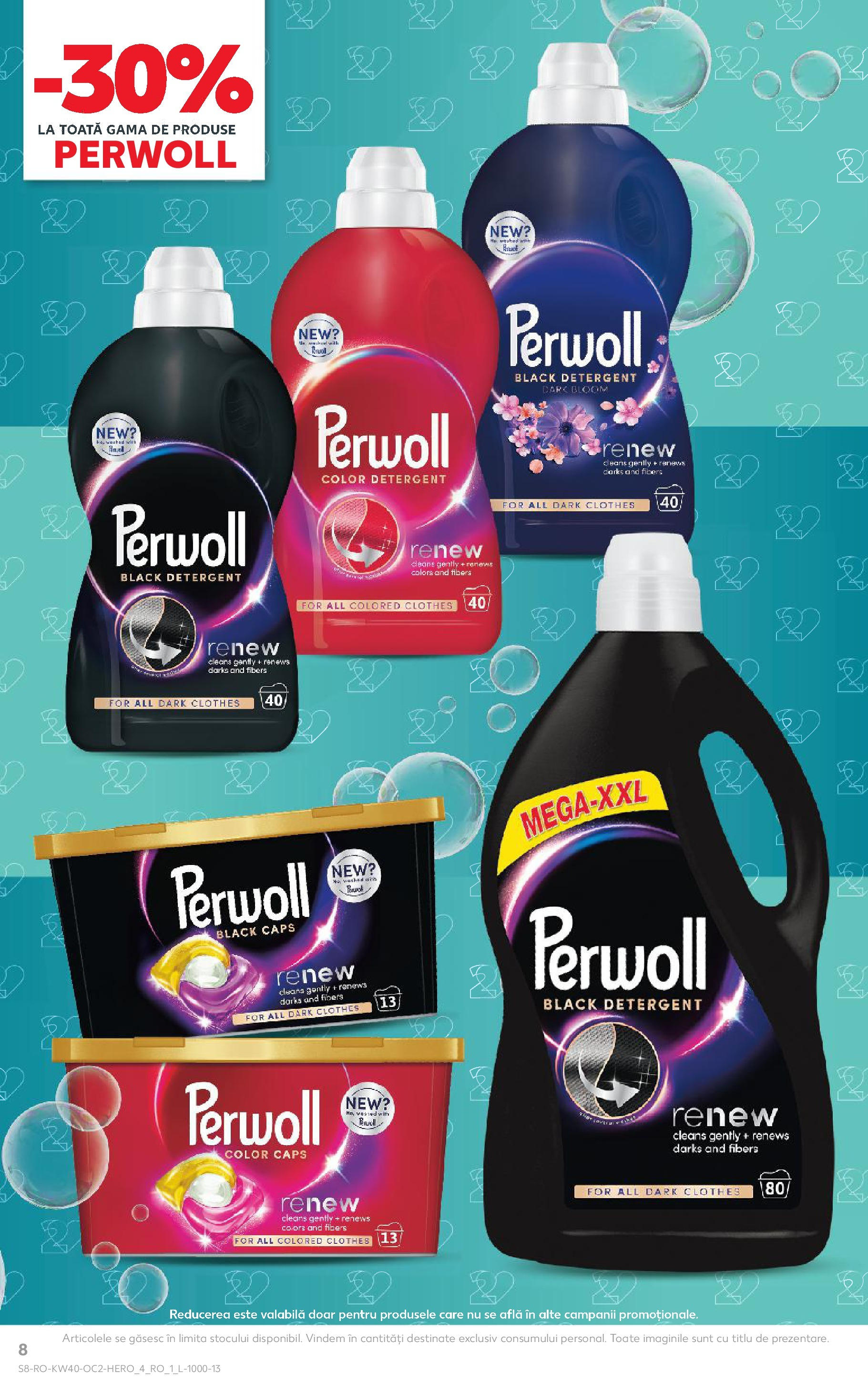 Catalog Kaufland - Tulcea 01.10.2025 - Revista si Oferta | Pagină: 8 | Produse: Detergent
