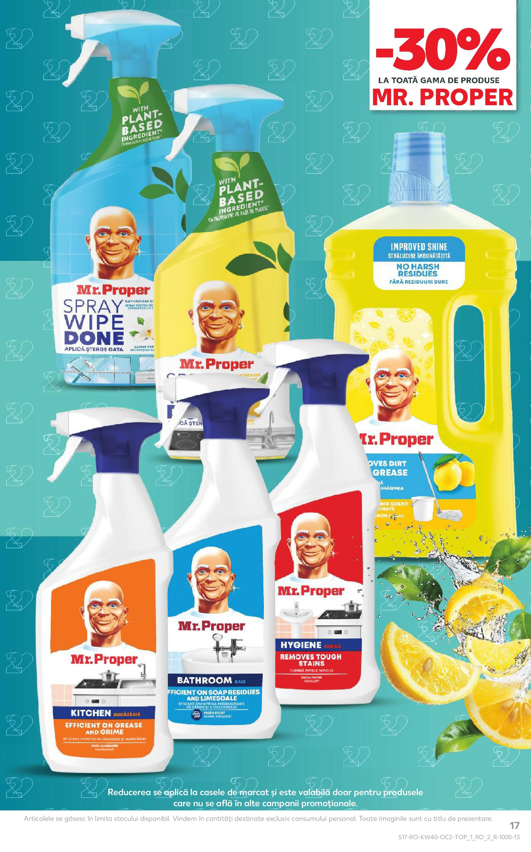 Catalog Kaufland - Tulcea 01.10.2025 - Revista si Oferta | Pagină: 17 | Produse: Parfum, Săpun, Detergent, Lămâie