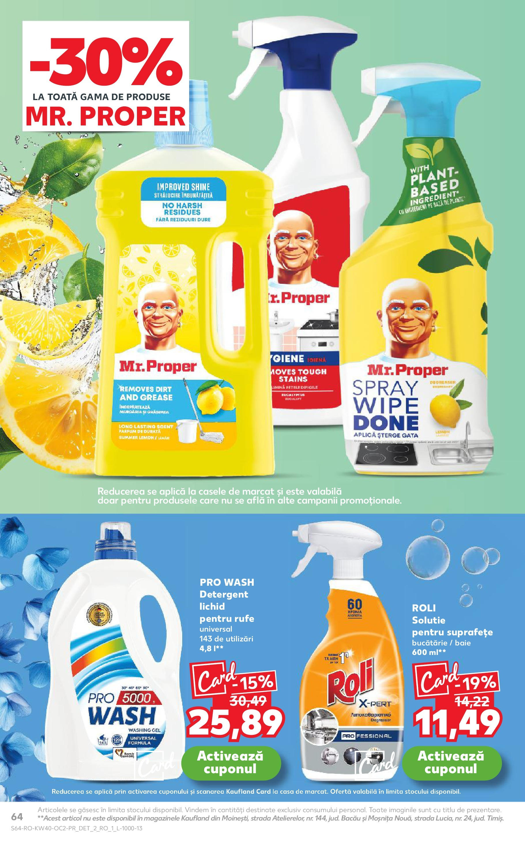 Catalog Kaufland - Tulcea 01.10.2025 - Revista si Oferta | Pagină: 64 | Produse: Bucătărie, Parfum, Detergent