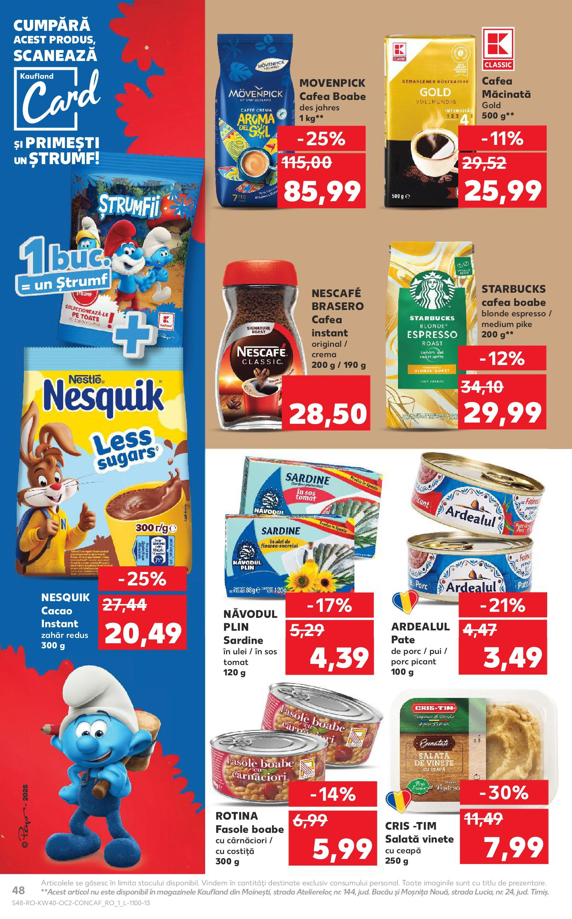 Catalog Kaufland - Ploiești 01.10.2025 - Revista si Oferta | Pagină: 48 | Produse: Cremă, Ulei, Ceapă, Sos