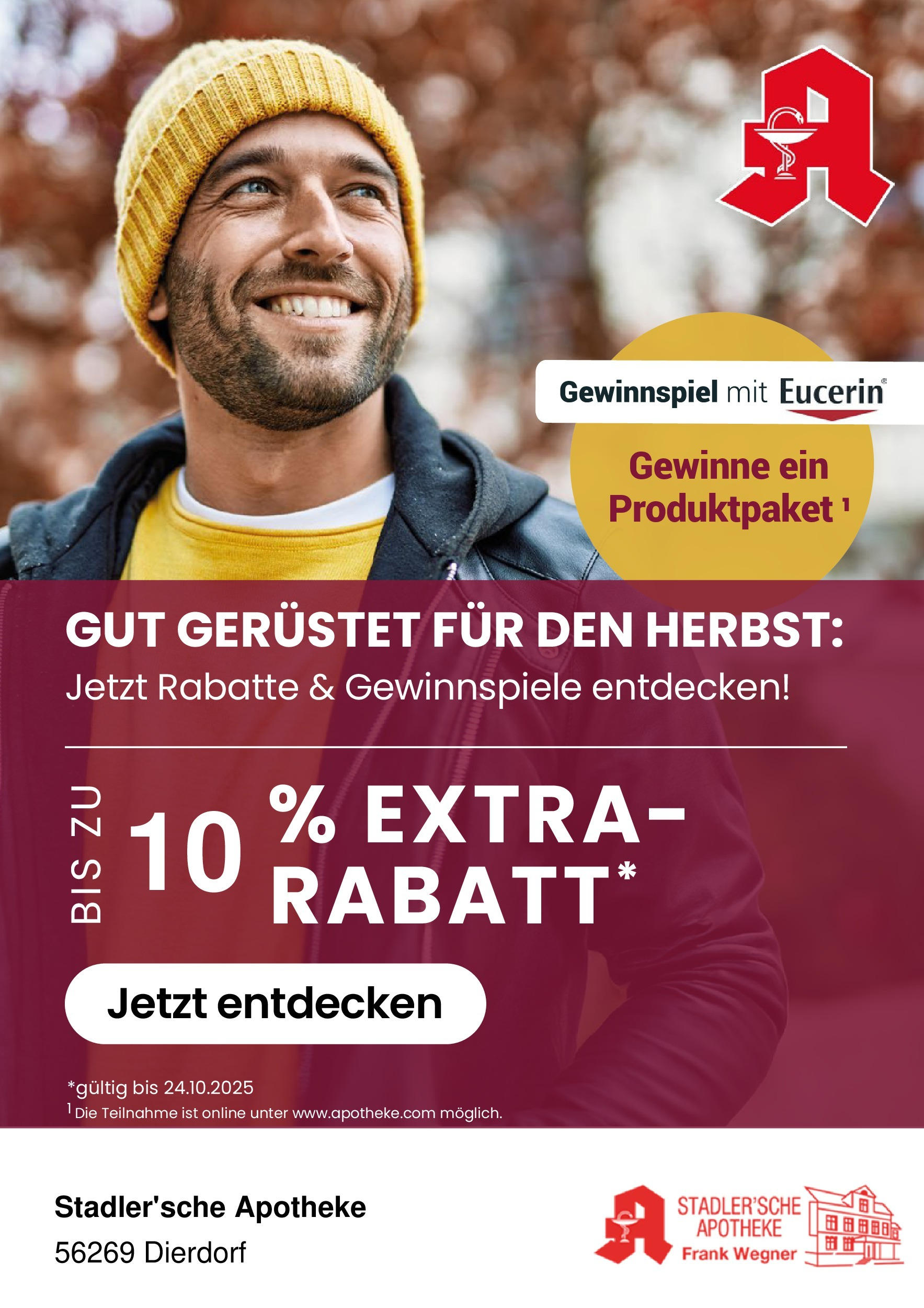 Entdecke - In Ihrer Apotheke vor Ort und online: Rabatte sichern & Gewinnspiele entdecken! (ab 26.09.2025) zum Blättern | Seite: 1
