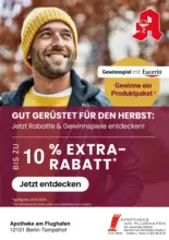 In Ihrer Apotheke vor Ort und online: Rabatte sichern & Gewinnspiele entdecken!