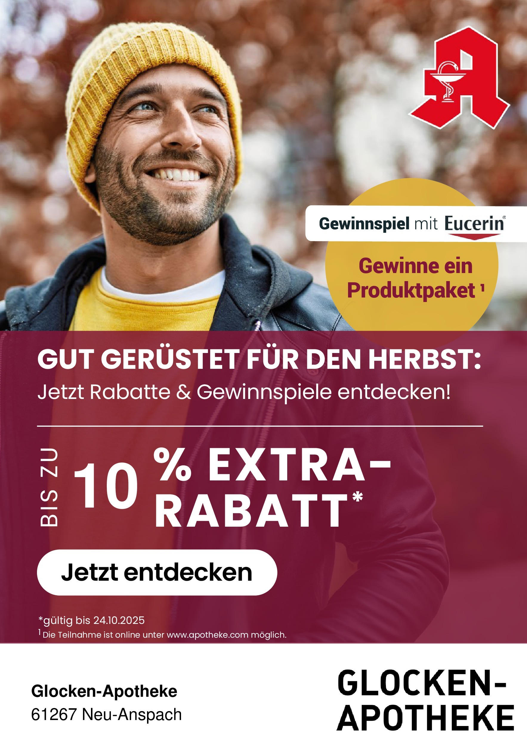 Entdecke - In Ihrer Apotheke vor Ort und online: Rabatte sichern & Gewinnspiele entdecken! (ab 26.09.2025) zum Blättern | Seite: 1