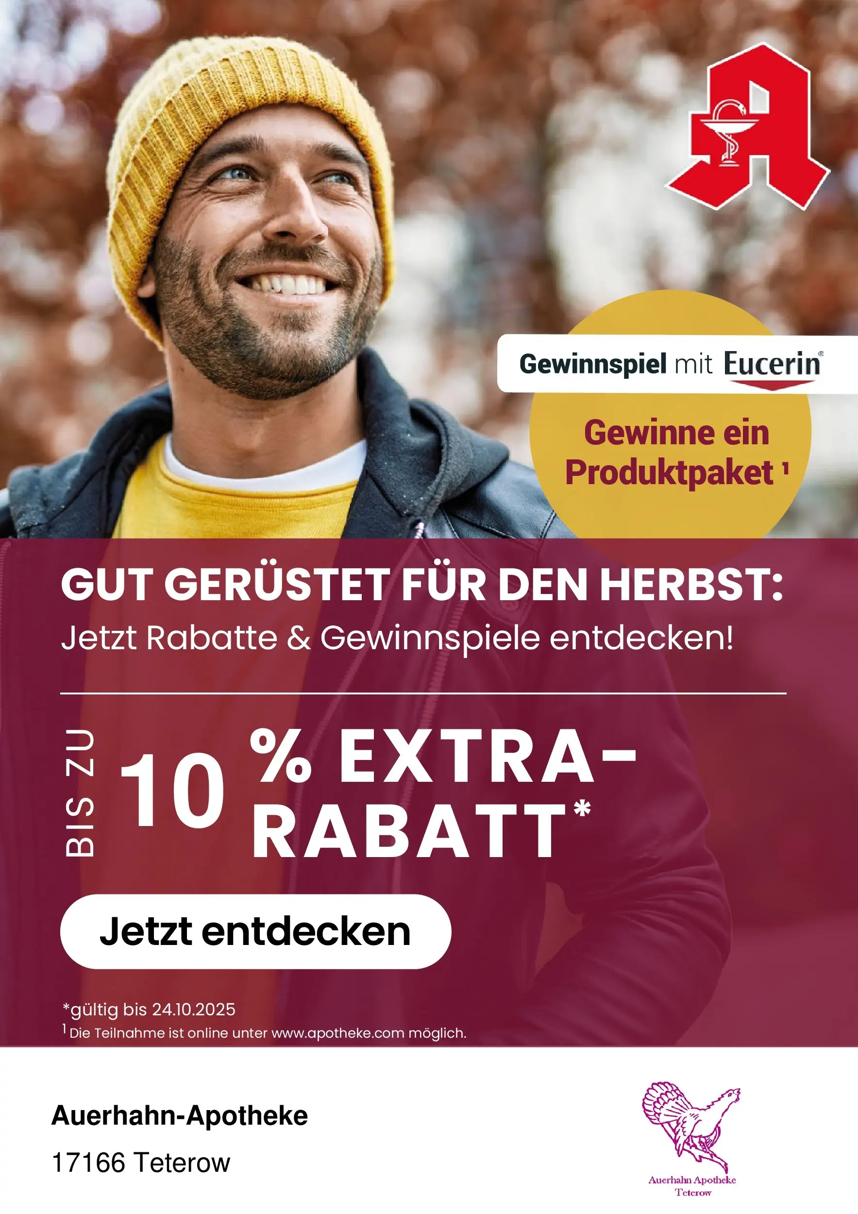 Entdecke - In Ihrer Apotheke vor Ort und online: Rabatte sichern & Gewinnspiele entdecken! (ab 26.09.2025) zum Blättern | Seite: 1