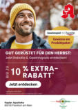 In Ihrer Apotheke vor Ort und online: Rabatte sichern & Gewinnspiele entdecken!