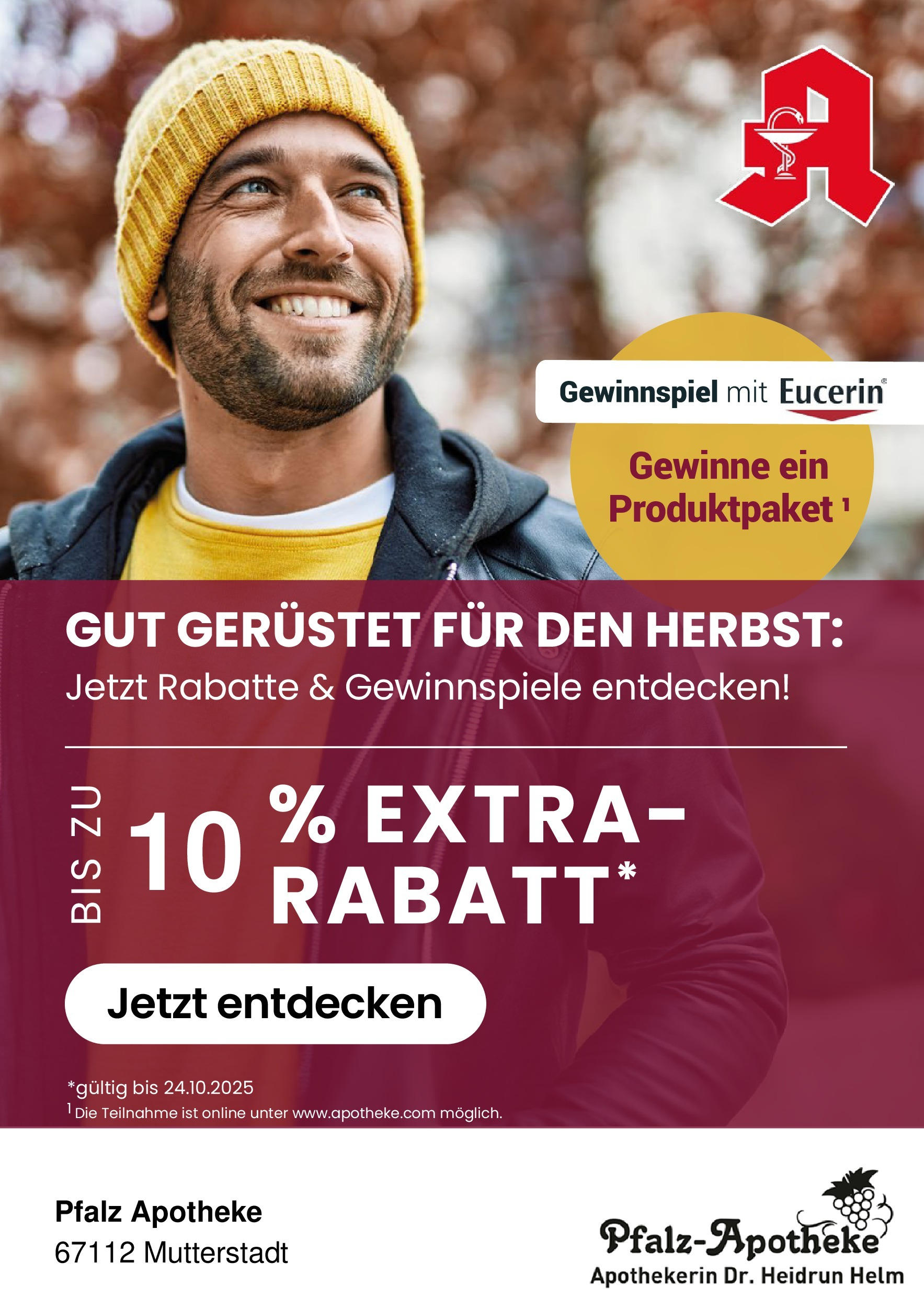 Entdecke - In Ihrer Apotheke vor Ort und online: Rabatte sichern & Gewinnspiele entdecken! (ab 26.09.2025) zum Blättern | Seite: 1