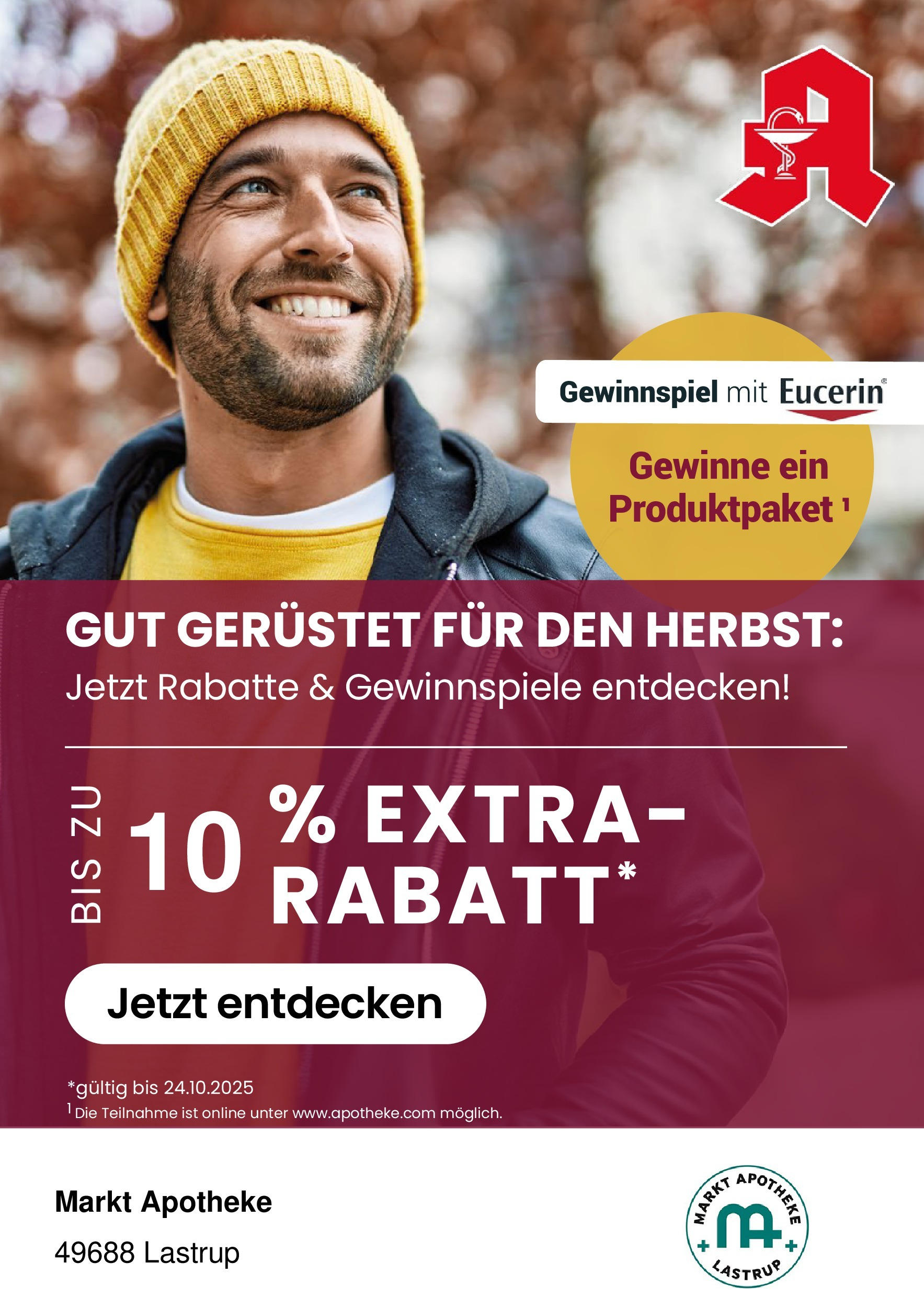 Entdecke - In Ihrer Apotheke vor Ort und online: Rabatte sichern & Gewinnspiele entdecken! (ab 26.09.2025) zum Blättern | Seite: 1