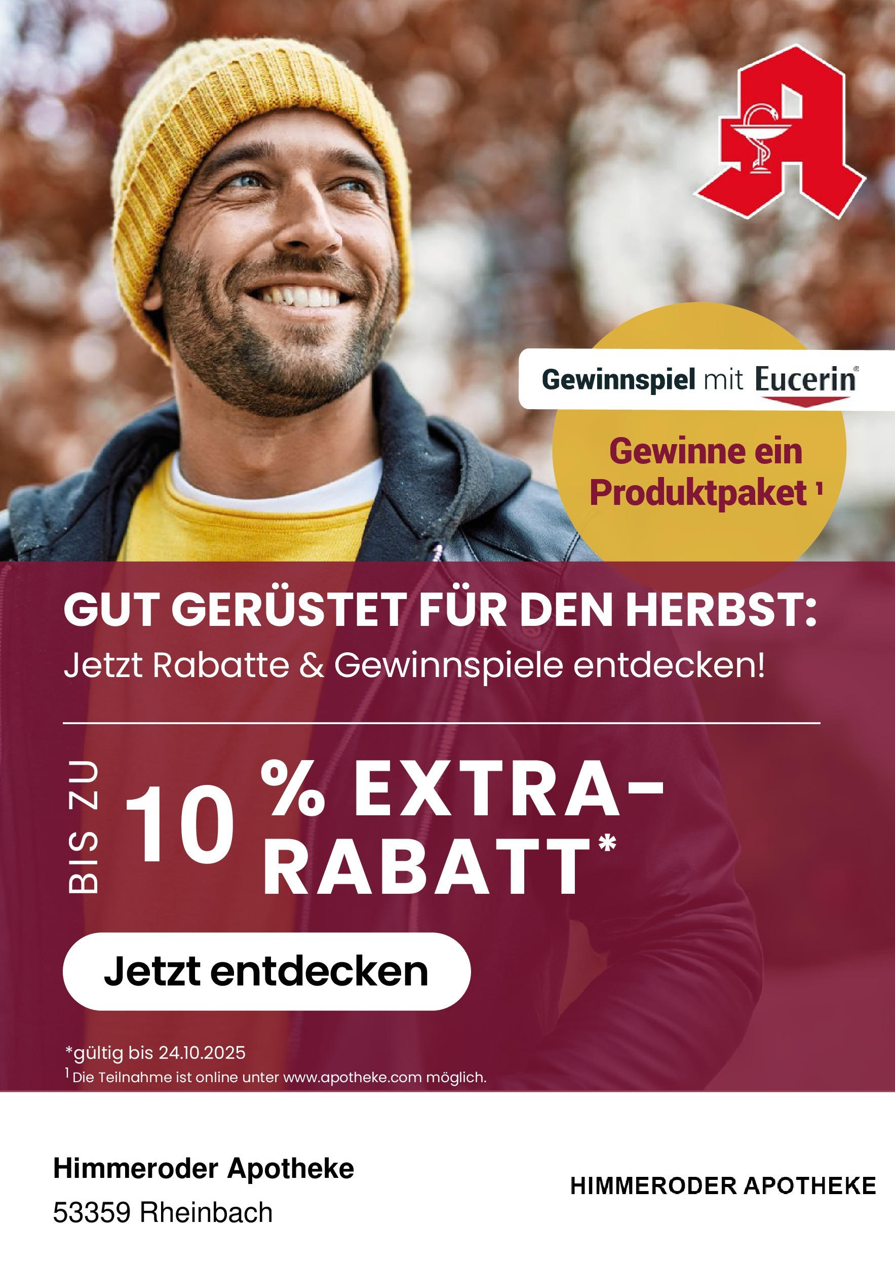 Entdecke - In Ihrer Apotheke vor Ort und online: Rabatte sichern & Gewinnspiele entdecken! (ab 26.09.2025) zum Blättern | Seite: 1