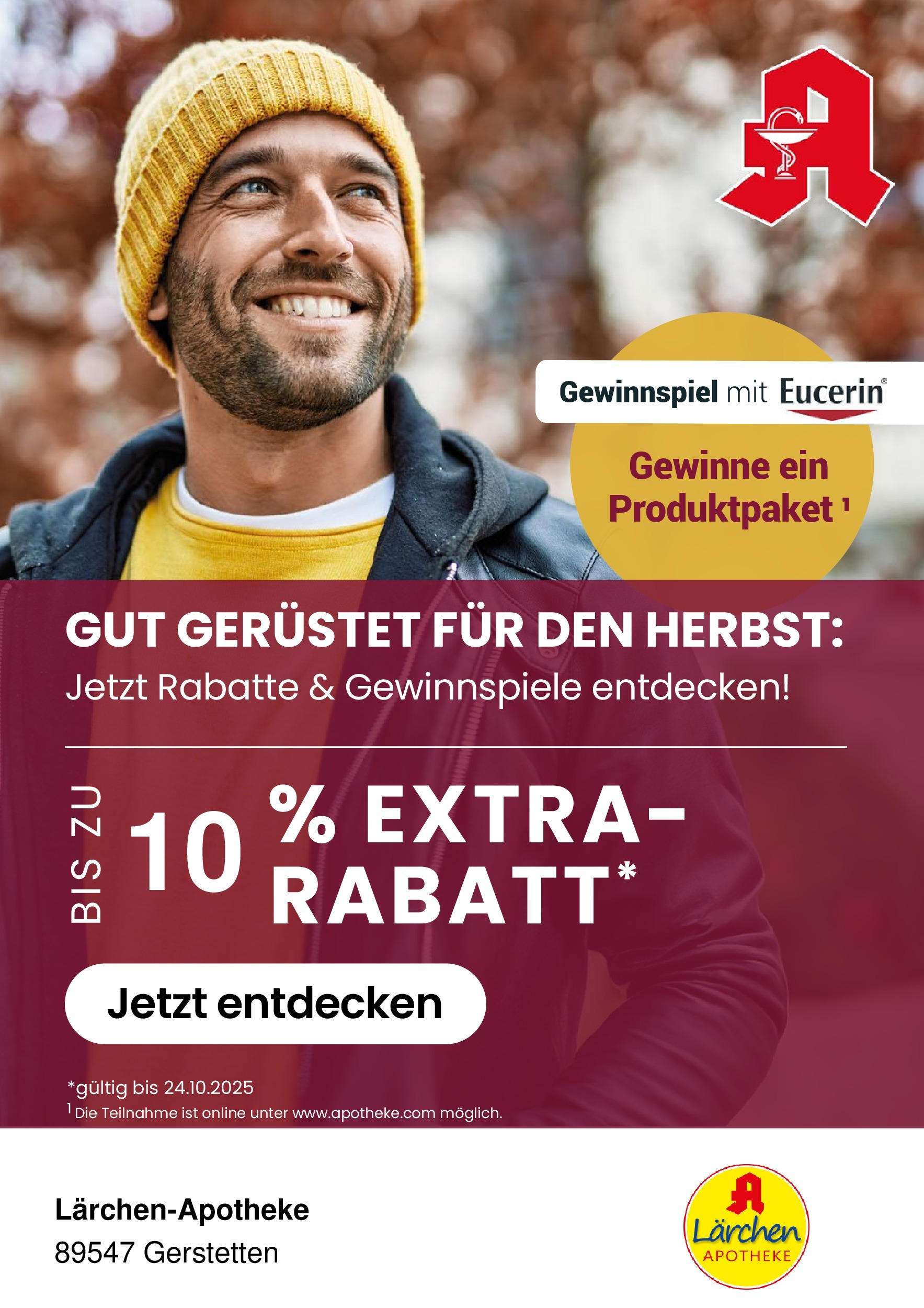 Entdecke - In Ihrer Apotheke vor Ort und online: Rabatte sichern & Gewinnspiele entdecken! (ab 26.09.2025) zum Blättern | Seite: 1