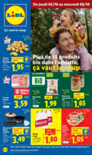 Plongez dans l'univers gourmand de Lidl avec la gamme bio