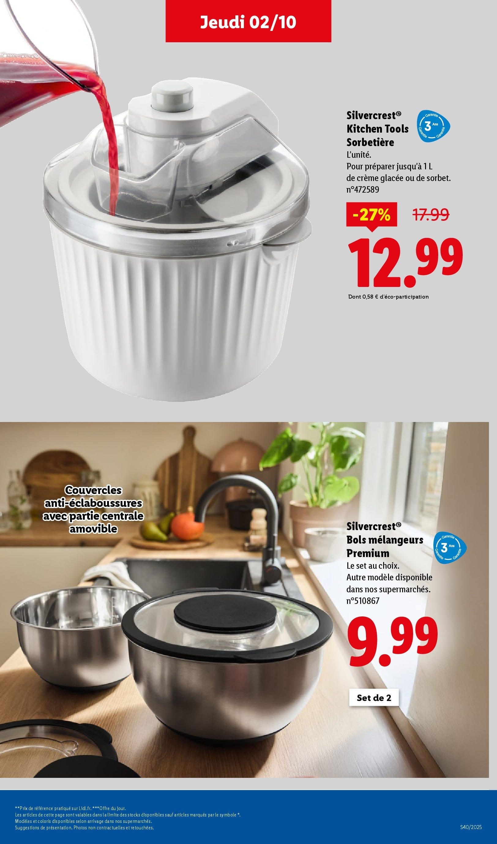 Catalogue LIDL du 01/10/2025 | Promo prospectus en ligne | Page: 35 | Produits: Crème