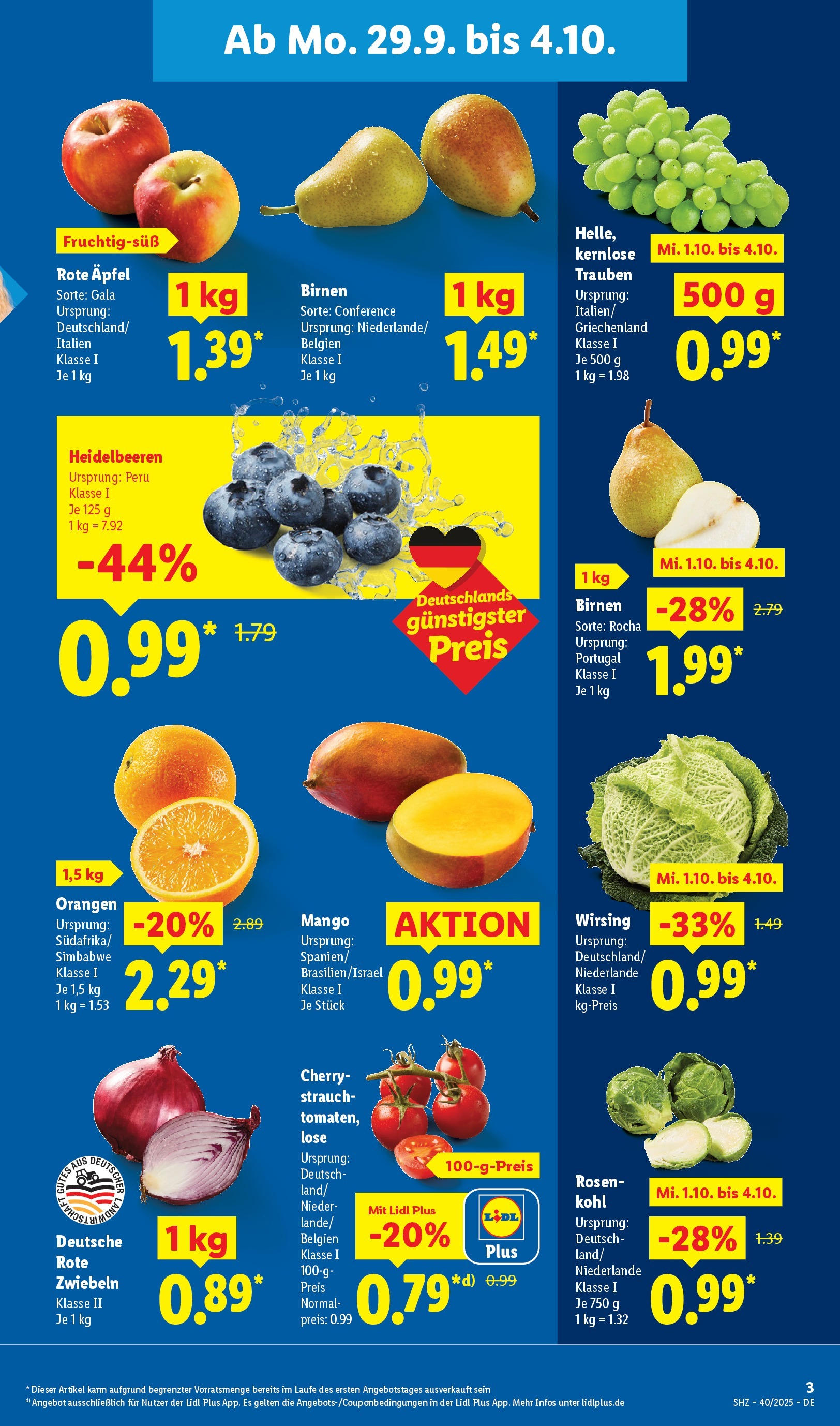 Lidl: Wochenangebote von 28. September bis 4. Oktober 2025 - Prospekt seite 5