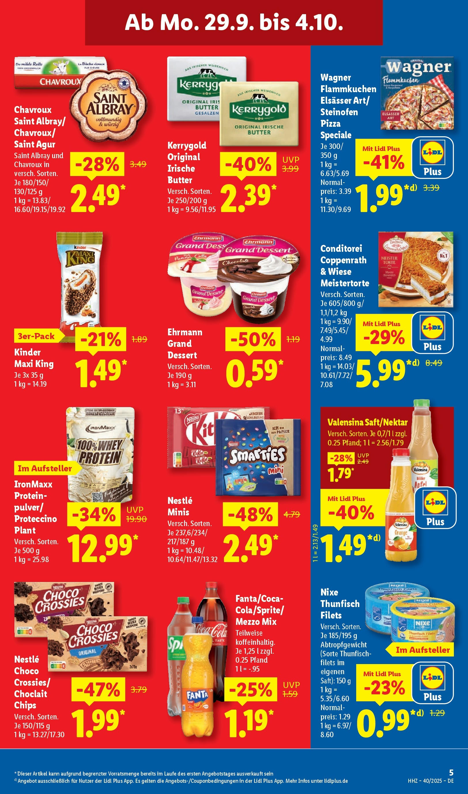 Lidl: Wochenangebote von 28. September bis 4. Oktober 2025 - Prospekt seite 15