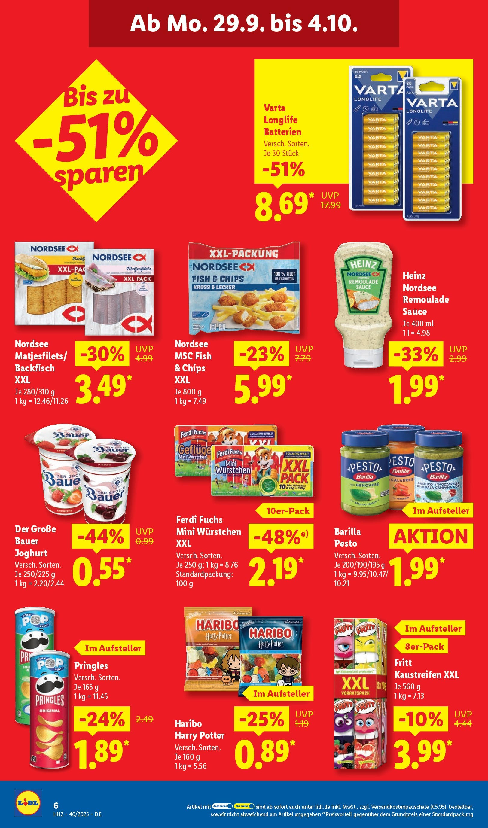 Lidl: Wochenangebote von 28. September bis 4. Oktober 2025 - Prospekt seite 16