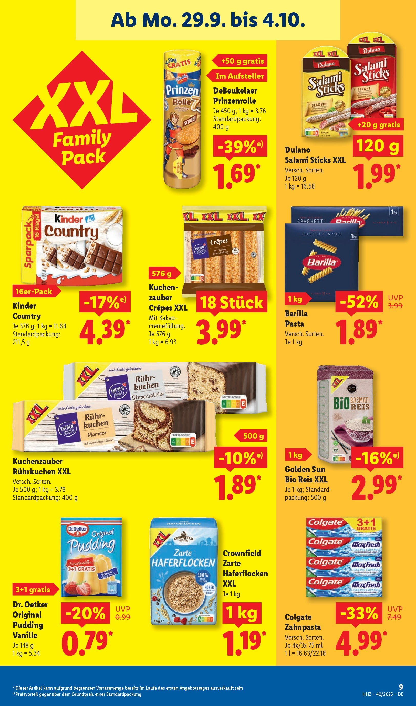 Lidl: Wochenangebote von 28. September bis 4. Oktober 2025 - Prospekt seite 21