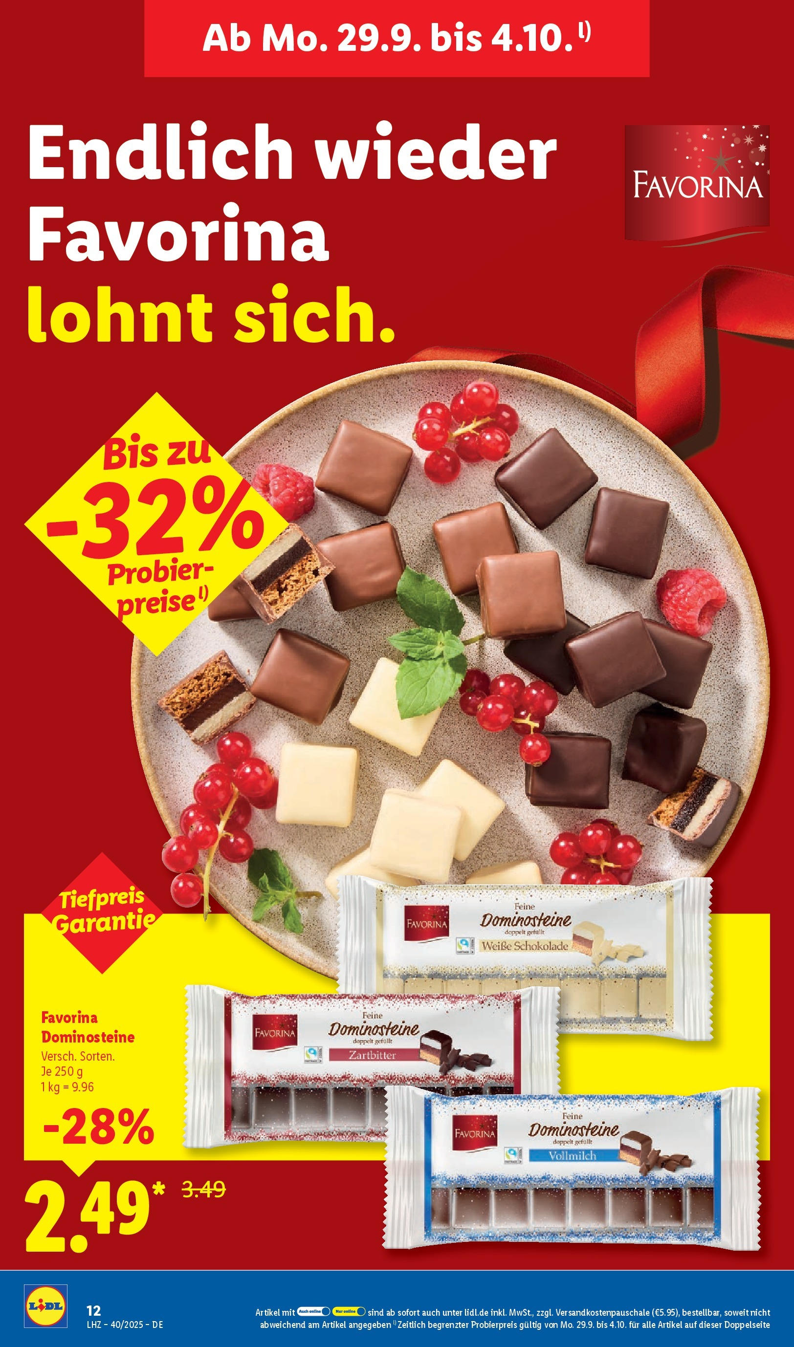 Lidl: Wochenangebote von 28. September bis 4. Oktober 2025 - Prospekt seite 24