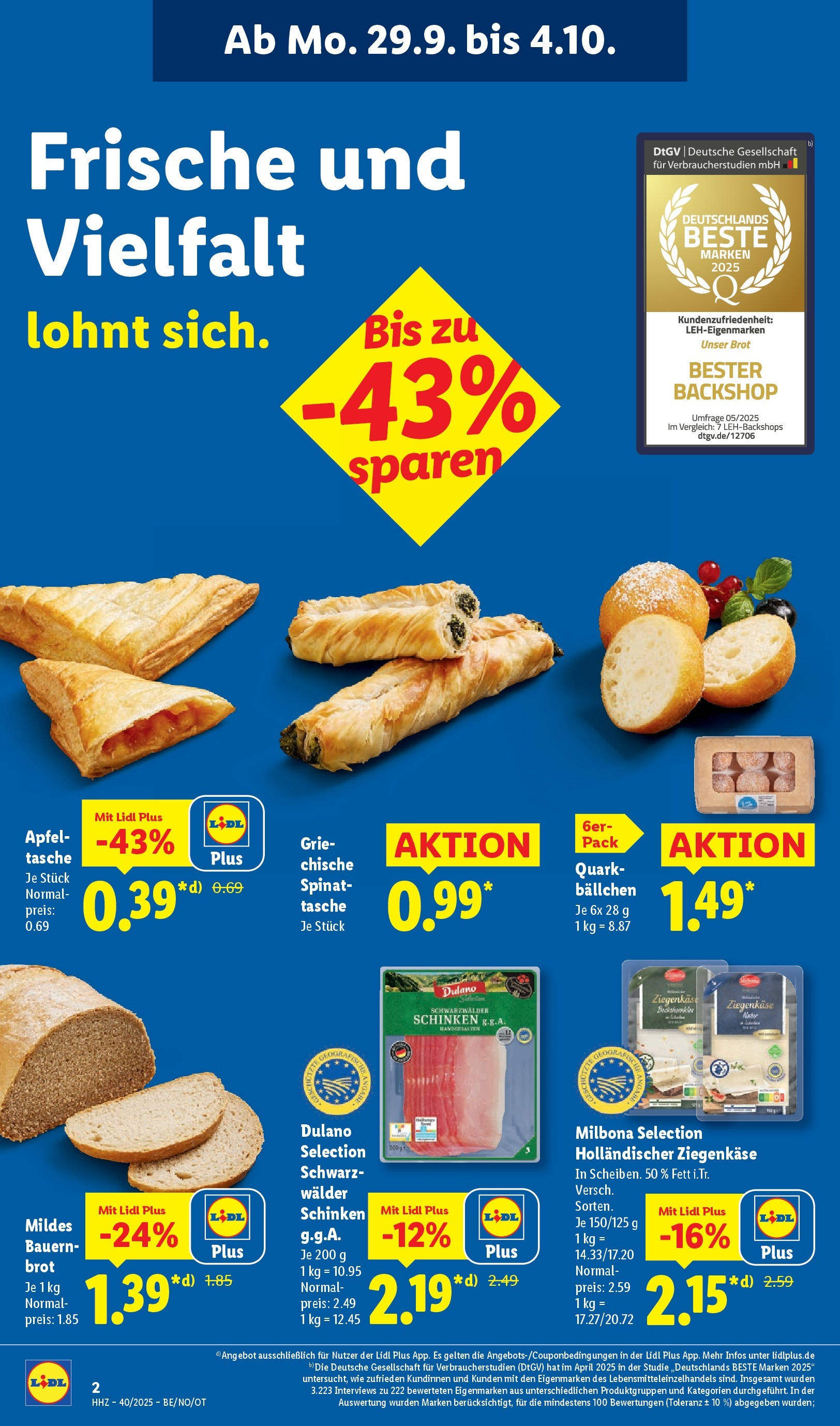 Lidl: Wochenangebote von 28. September bis 4. Oktober 2025 - Prospekt seite 10