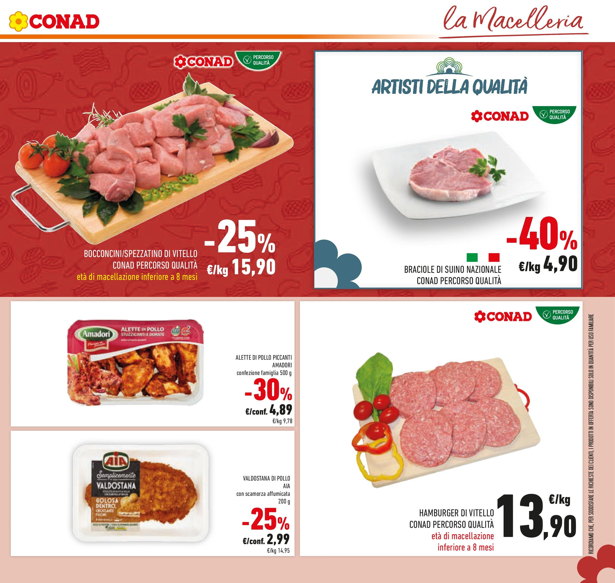 Volantino Conad dal 23/09/2025 > Anteprima | Pagina: 15 | Prodotti: Pollo, Suino, Vitello, Hamburger