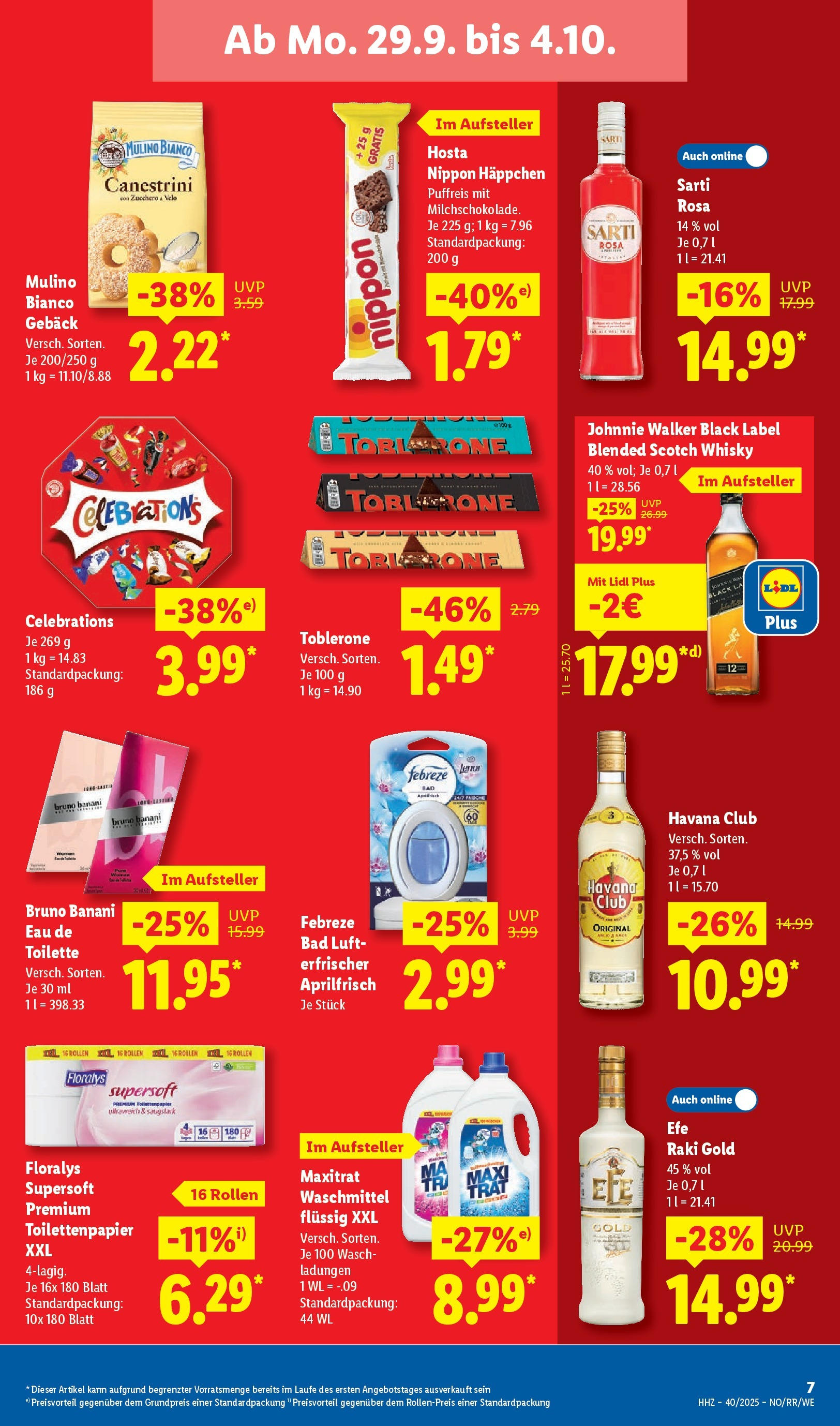 Lidl: Wochenangebote von 28. September bis 4. Oktober 2025 - Prospekt seite 17