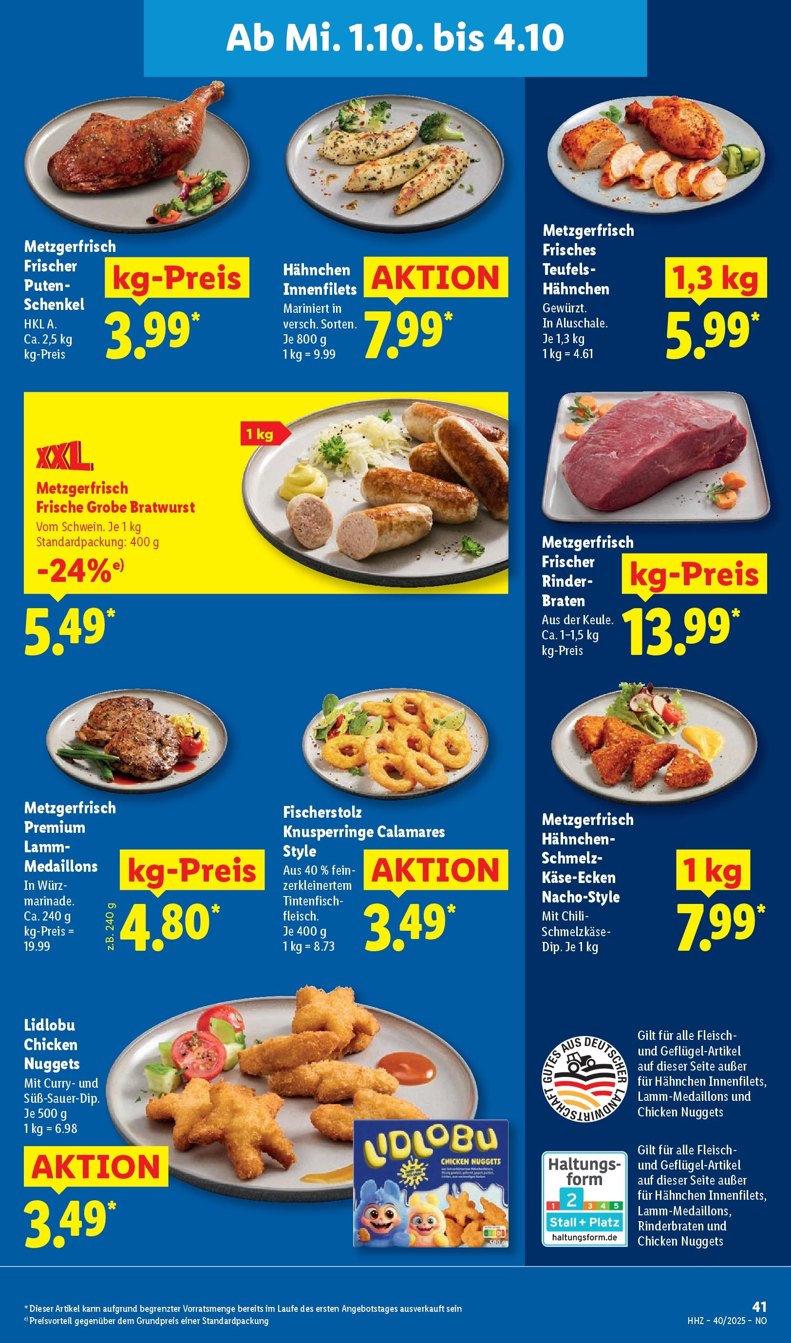 Lidl: Wochenangebote von 28. September bis 4. Oktober 2025 - Prospekt seite 61