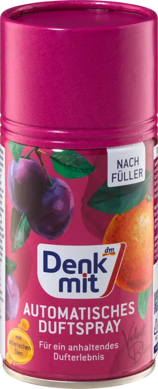 Denkmit Lufterfrischer Automatisches Duftspray Velvet Bliss Nachfüllpack