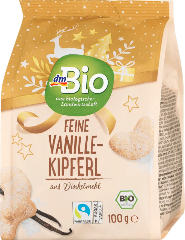 dmBio Feine Vanille-Kipferl