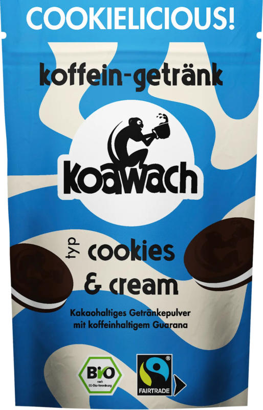 koawach Getränkepulver, Cookies & Cream