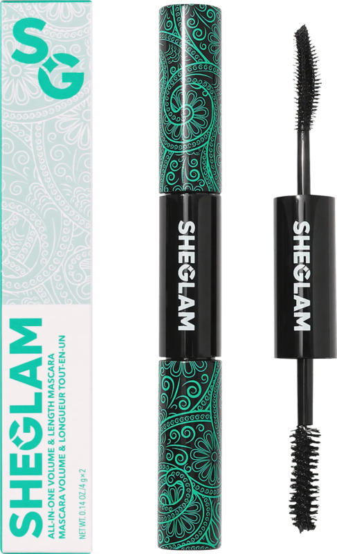 SHEGLAM Mascara All In One Volume & Length Mascara Black