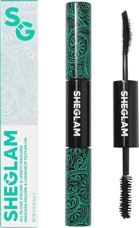SHEGLAM Mascara All In One Volume & Length Mascara Black