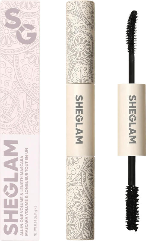 SHEGLAM Mascara All In One Volume & Length Washable Black