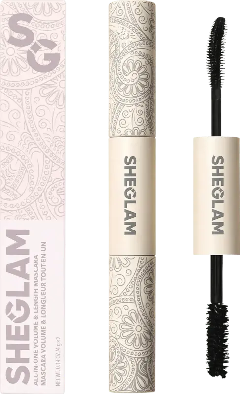 SHEGLAM Mascara All In One Volume & Length Washable Black