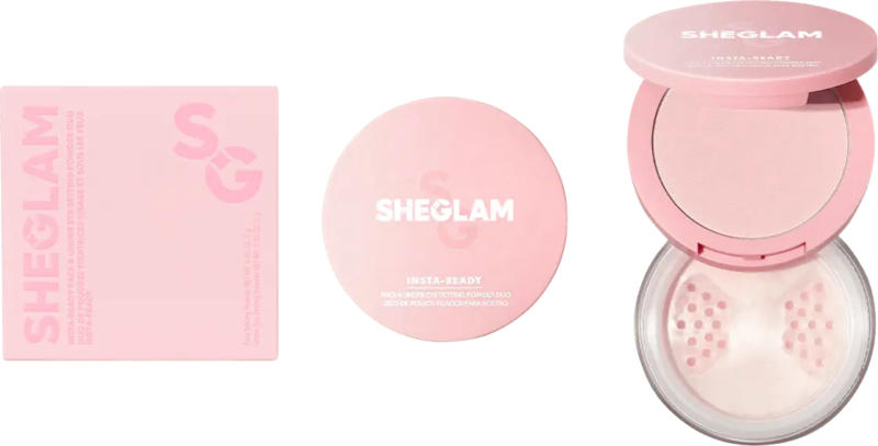 SHEGLAM Puder Duo Face&Under Eye Bubblegum