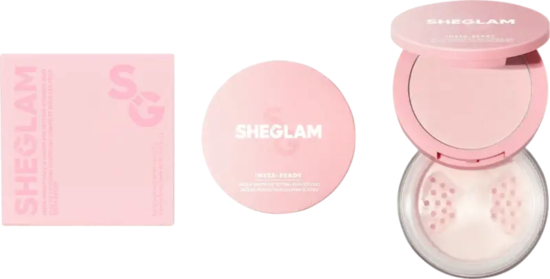 SHEGLAM Puder Duo Face&Under Eye Bubblegum