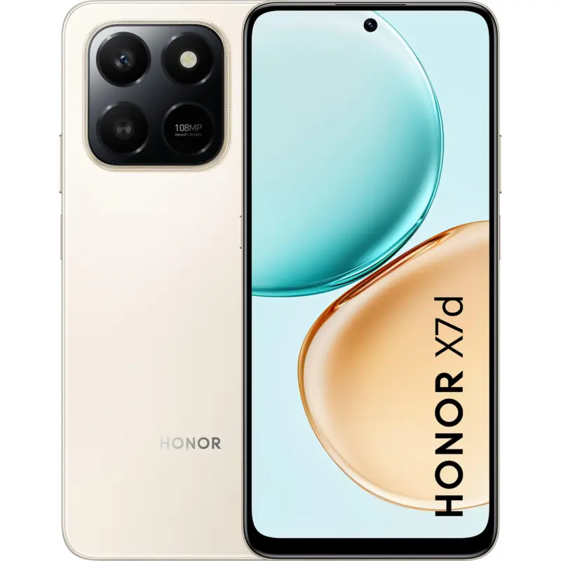 Смартфон Honor X7D 256/8 DESERT GOLD , 256 GB, 8 GB