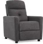 JYSK JYSK Регулируемо кресло VEJLBY тъмносив текстил