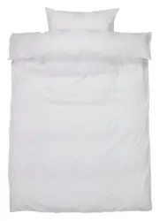 JYSK Спално бельо BARBO сатен 140x200 бяло
