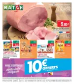 Supermarché MATCH C'EST TOUS LES JOURS LE MARCHÉ - au 12.10.2025