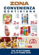 ZONA Convenienza Quotidiana - al 12.10.2025