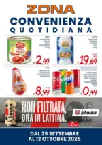 ZONA Convenienza Quotidiana - al 12.10.2025