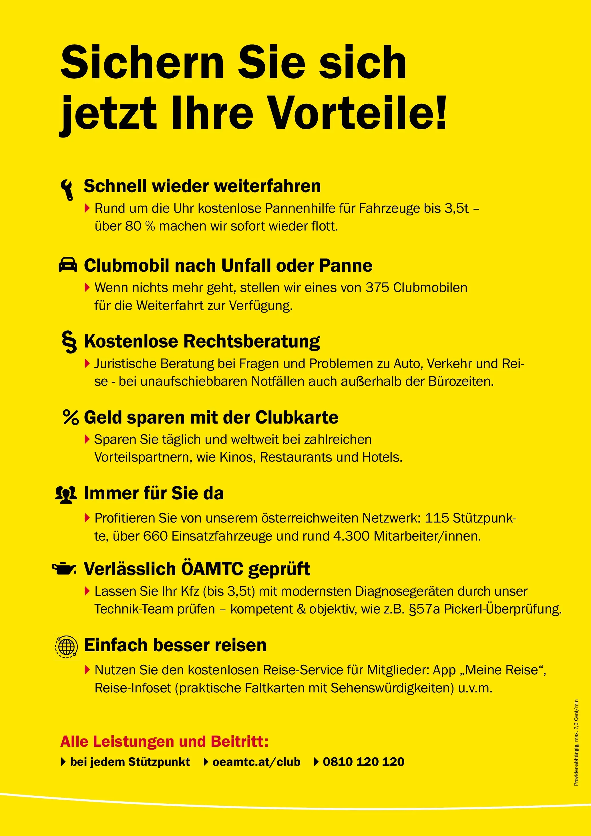 Entdecke - ÖAMTC: Jetzt Mitglied für 2026 werden! von 30.09.2025 - Aktuelle Angebote | Seite: 2 | Produkte: Uhr