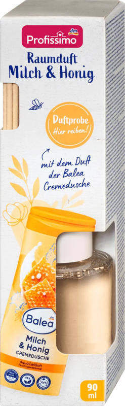 Profissimo Duftstäbchen Raumduft Milch und Honig