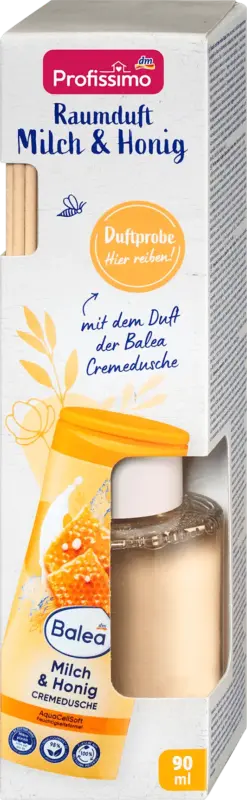 Profissimo Duftstäbchen Raumduft Milch und Honig